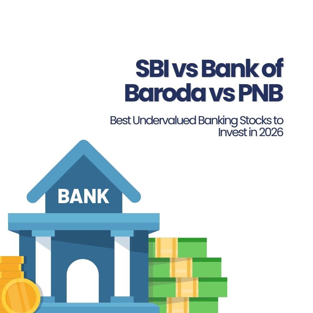 SBI vs Bank of Baroda vs PNB: Best Undervalued Banking Stocks to Invest in 2026